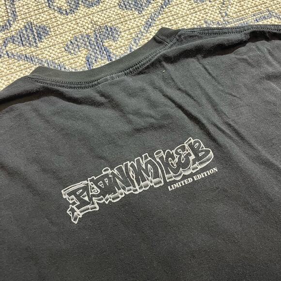 Vintage Platinum Ice B Shirt Mens 2XL Black Short Sleeve Rap Y2K - Picture 7 of 7